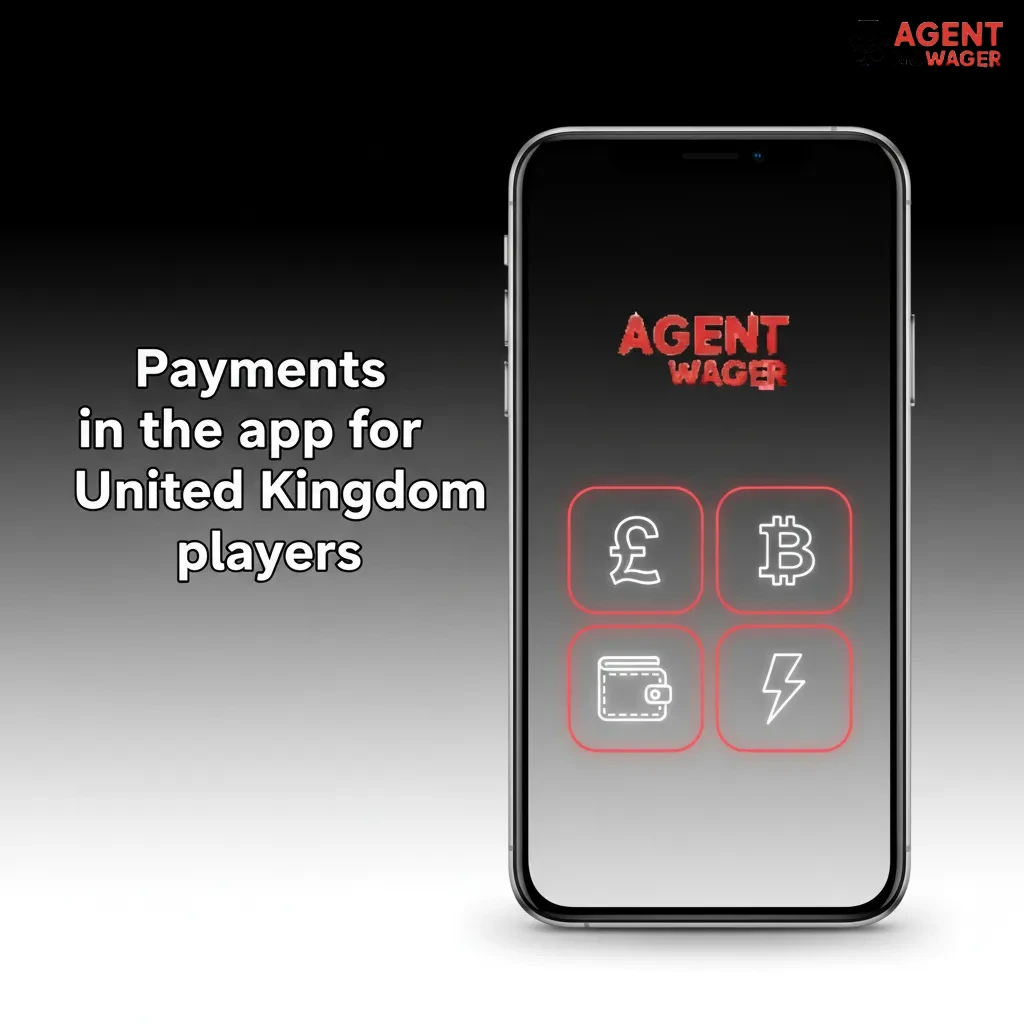 UK players can pay with VISA, Mastercard, and USDT (ERC20) in Agent No Wager app; instant deposits, quick withdrawals.