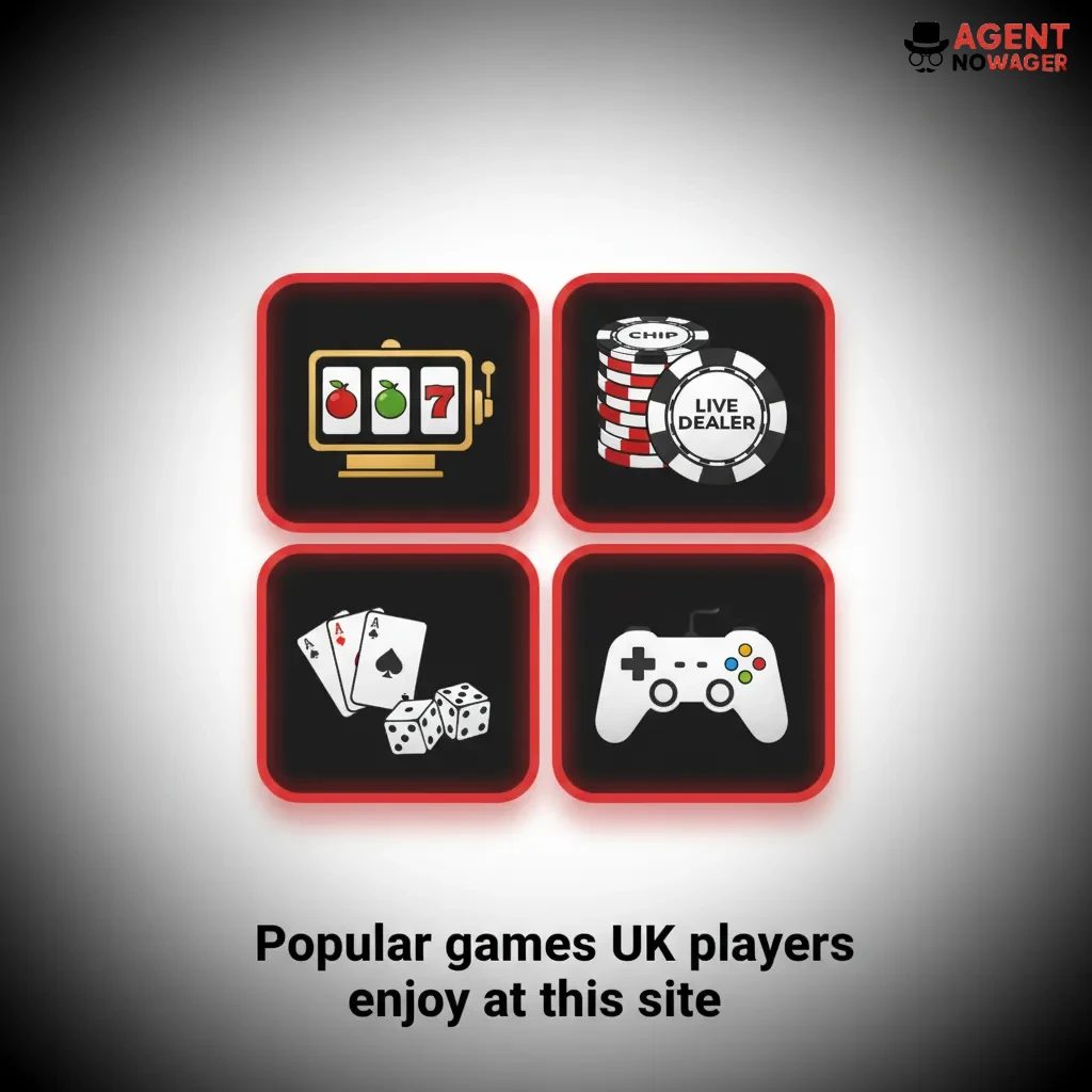 UK casino lobby showing game tiles: Book of Dead, Starburst, Big Bass Bonanza, Sweet Bonanza, Gonzo's Quest, Dead or Alive 2