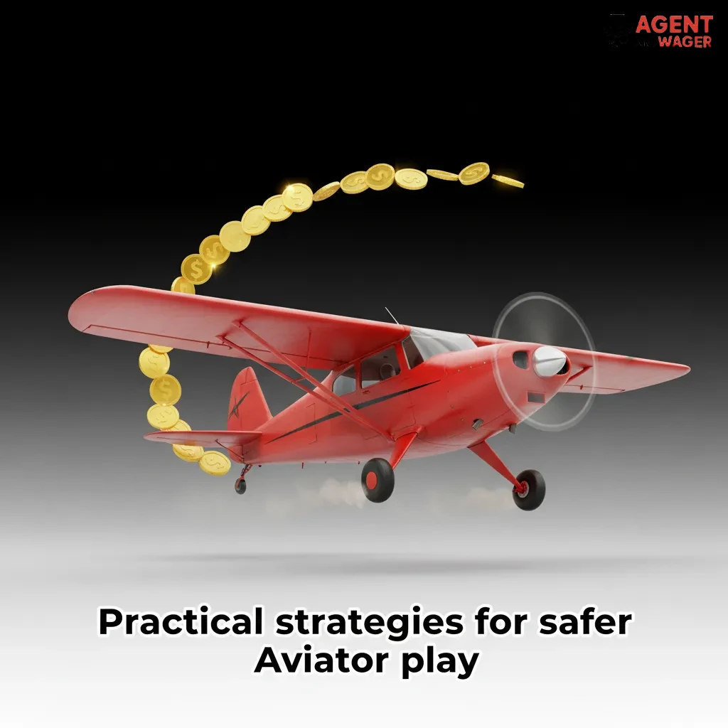 Infographic: safer Aviator tips: start small, 1.5x–2x cash out, two-bet method, set limits, review rounds.