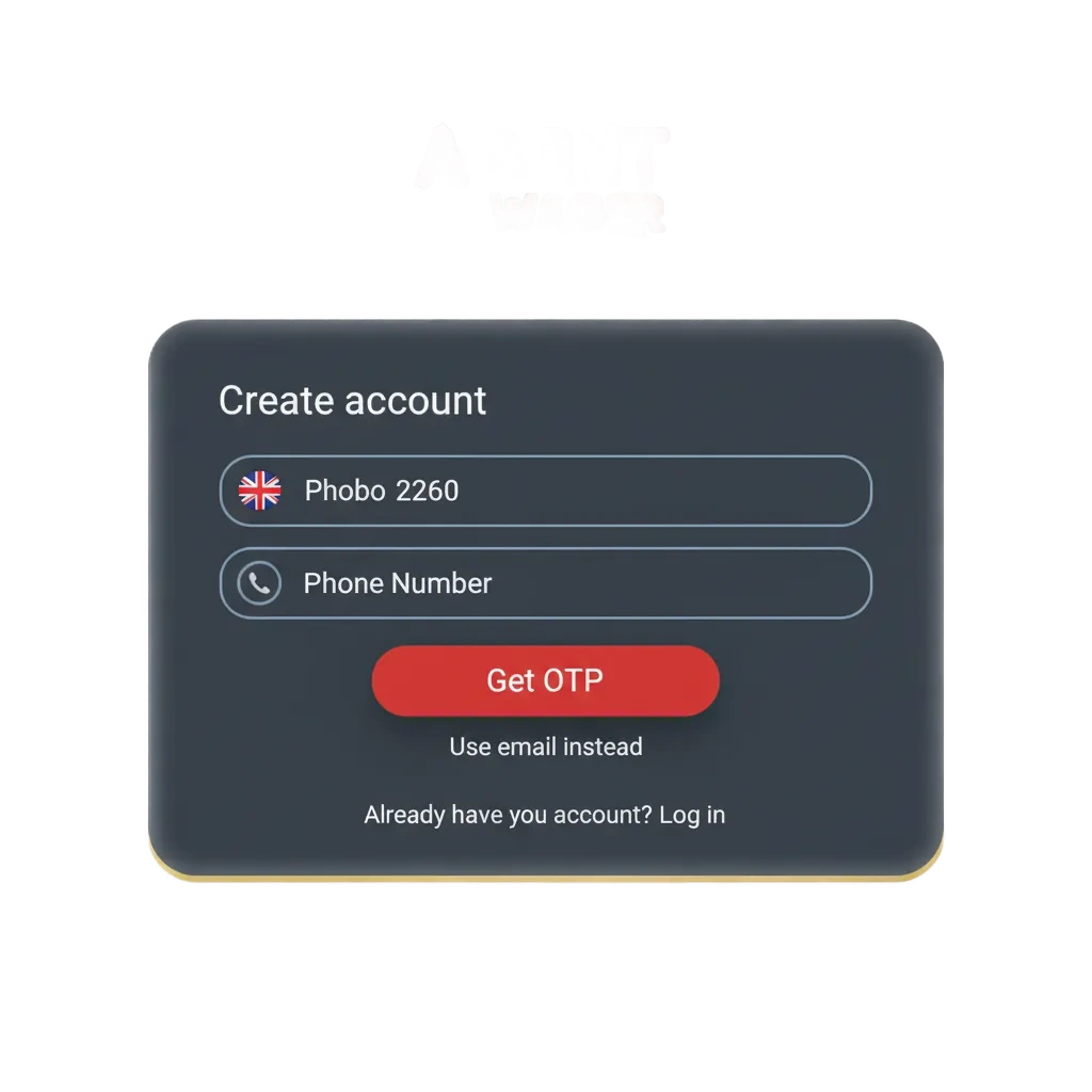 Quick UK registration, login and verification on Agent No Wager; web & mobile, support, bonuses 10%+20FS, 15%+30FS, 20%+40FS