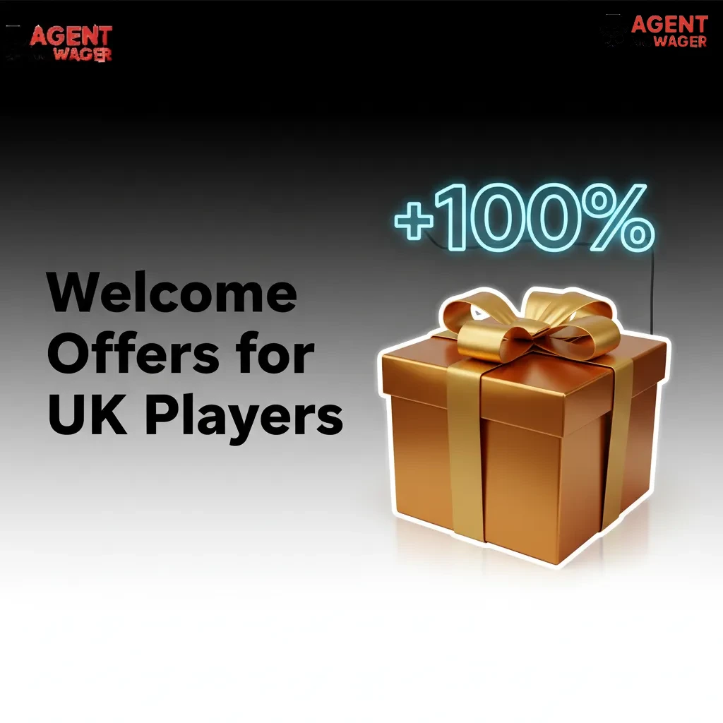 Welcome offers for UK players: 10% + 20 free spins, 15% + 30, or 20% + 40 for casino or sports. One per new account.