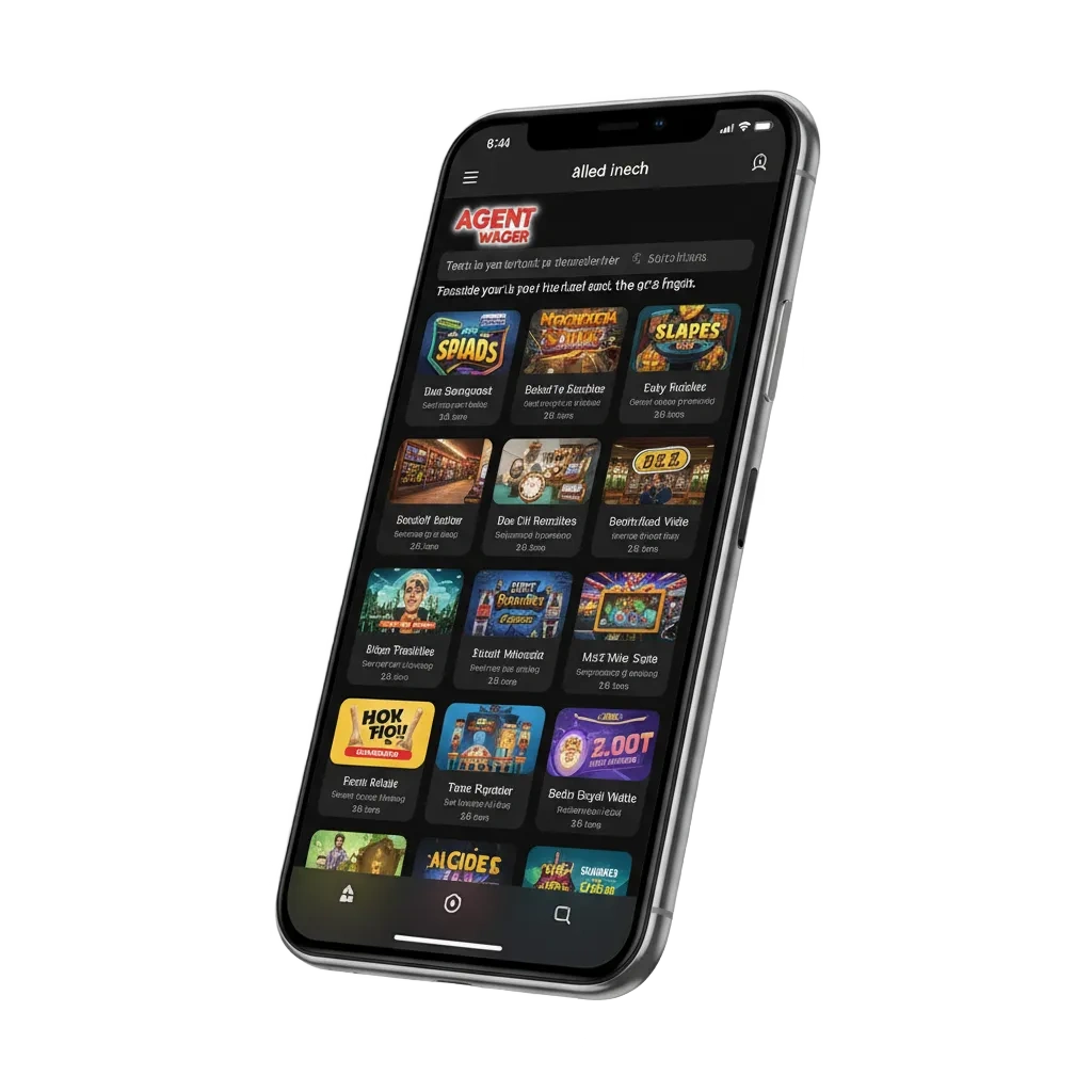 Agent No Wager app for Android APK and iOS; sportsbook, casino, USDT, Visa/Mastercard, bonuses like 10%+20FS to 20%+40FS.