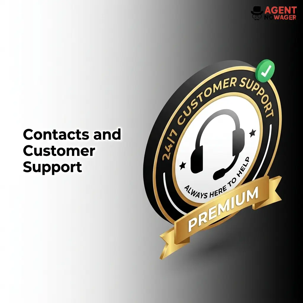 24/7 customer support options including live chat, email, help centre, and social channels for betting assistance