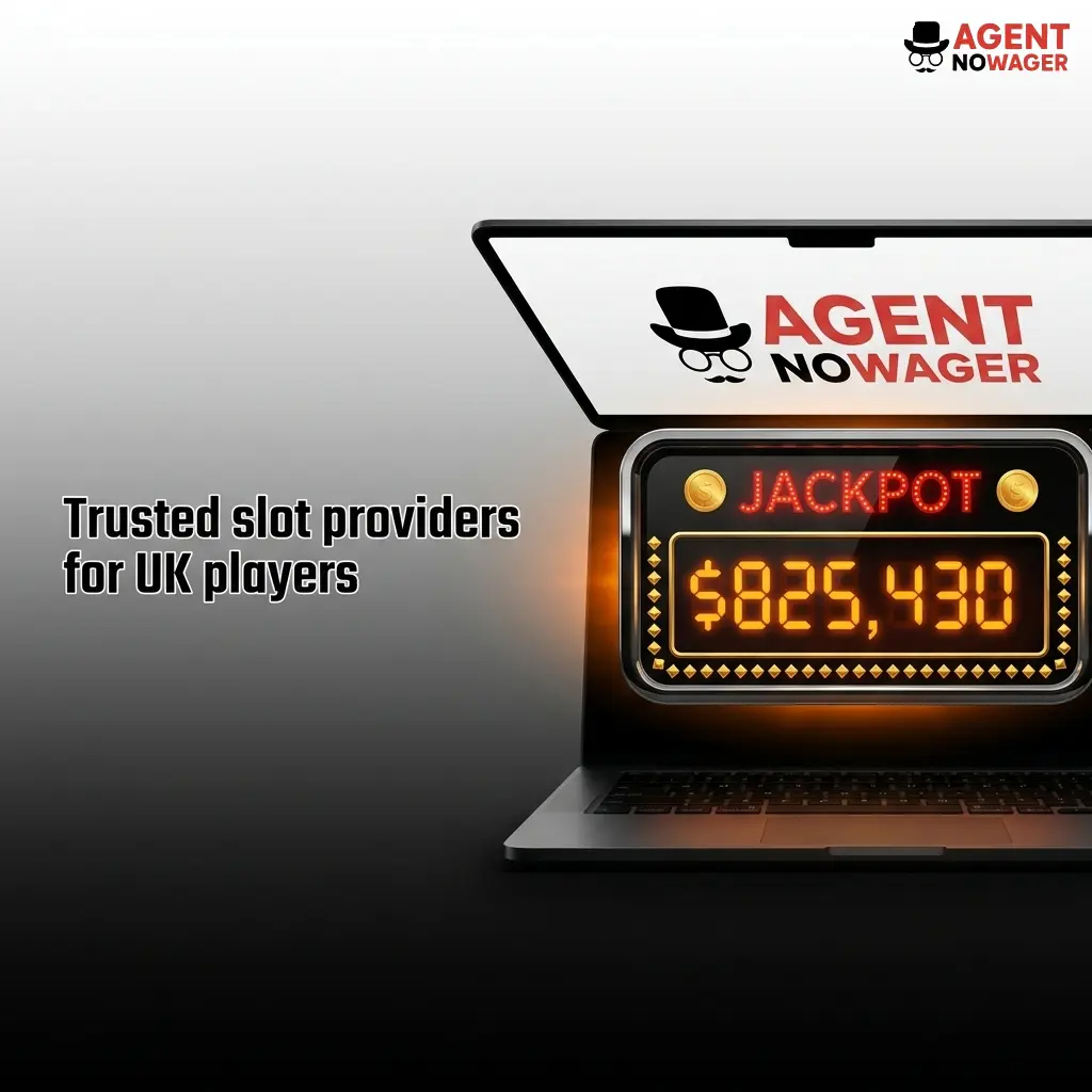 Trusted slot providers at Agent No Wager including Pragmatic Play, NetEnt, Microgaming and more for UK players
