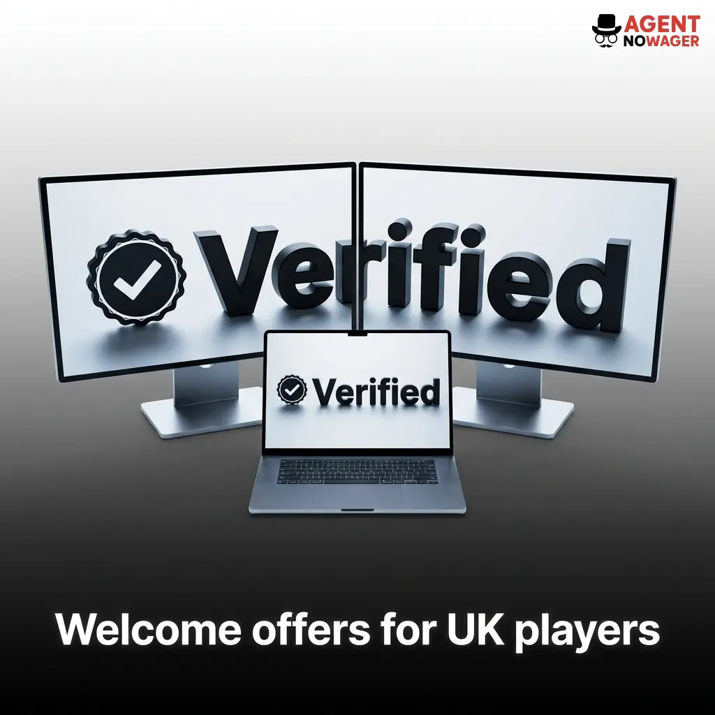 UK casino welcome offers showing 10% bonus 20 free spins, 15% bonus 30 free spins, and 20% bonus 40 free spins options