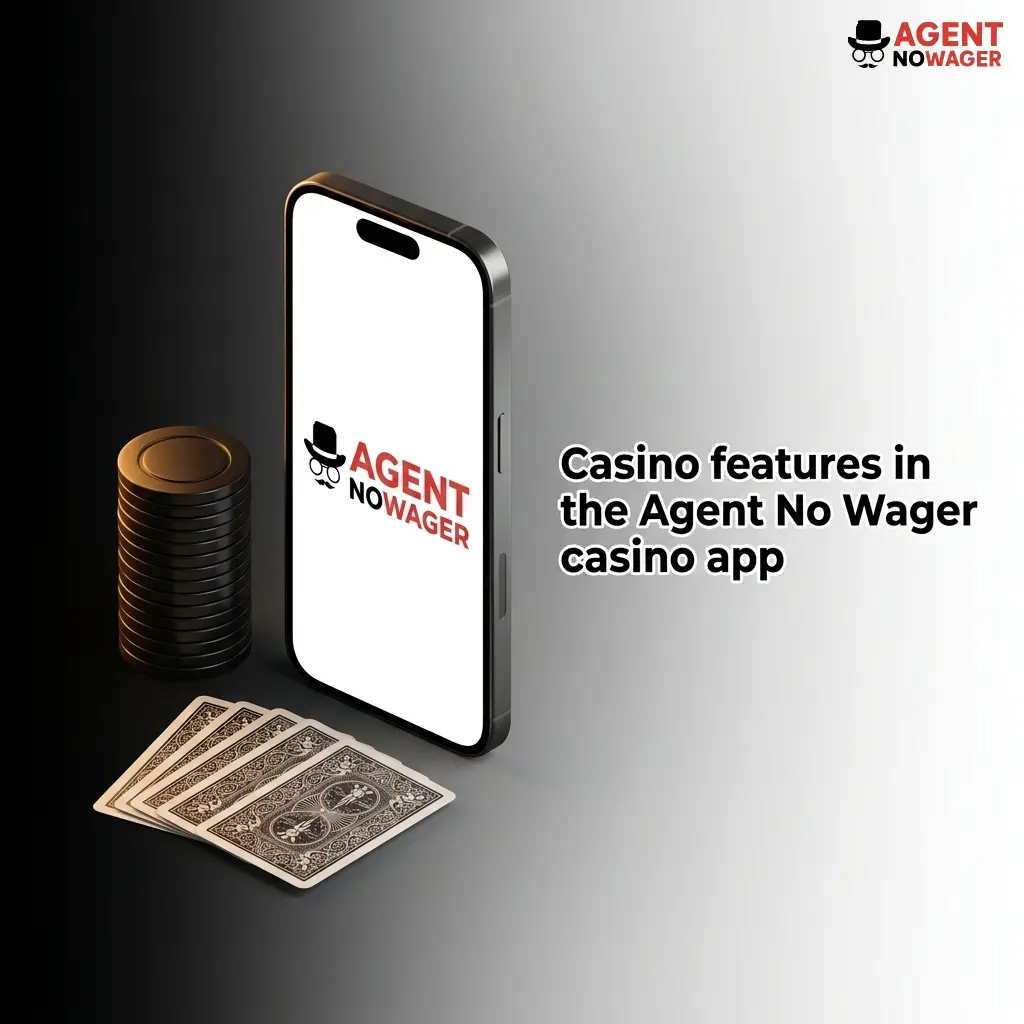 Casino lobby in Agent No Wager app showing slots and live dealer games from Pragmatic Play, NetEnt and Evolution
