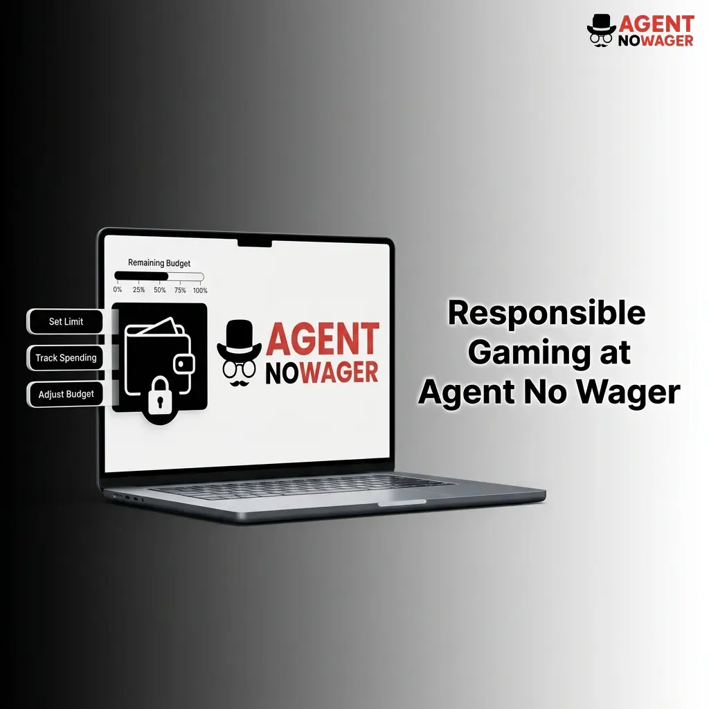 Responsible gaming tips at Agent No Wager: set limits, take breaks, avoid chasing losses, and seek UK support if needed.
